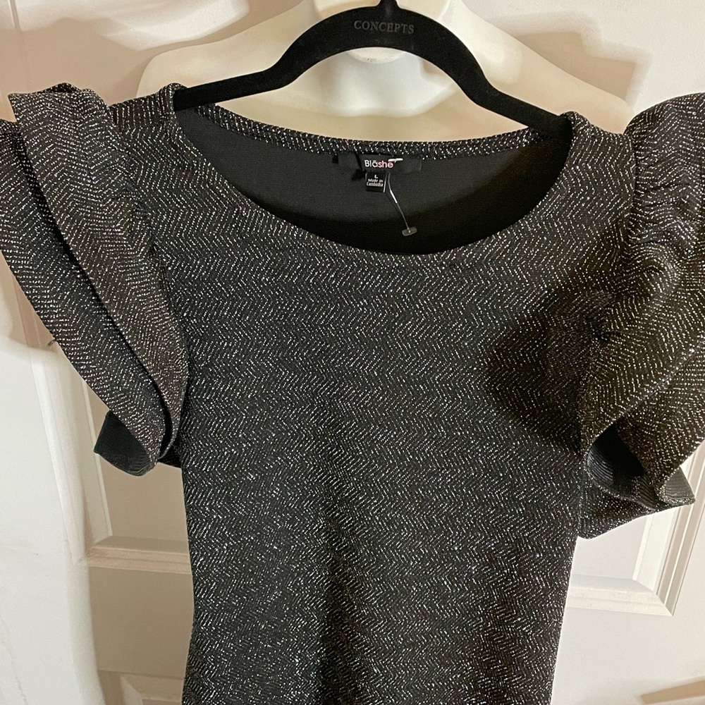 NWT! Holiday Dress! Blashe sparkle dress